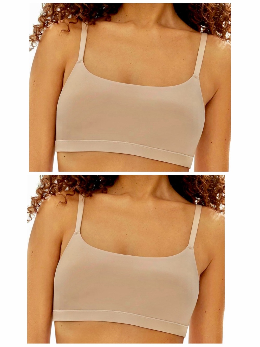 🆕 2 Pack - Gap Body Seamless Nude Bralette - Lightweight Comfort Size Medium